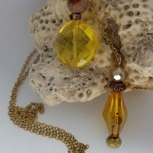 Lariet style necklace